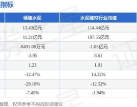 福建水泥股票,探寻行业龙头崛起之路